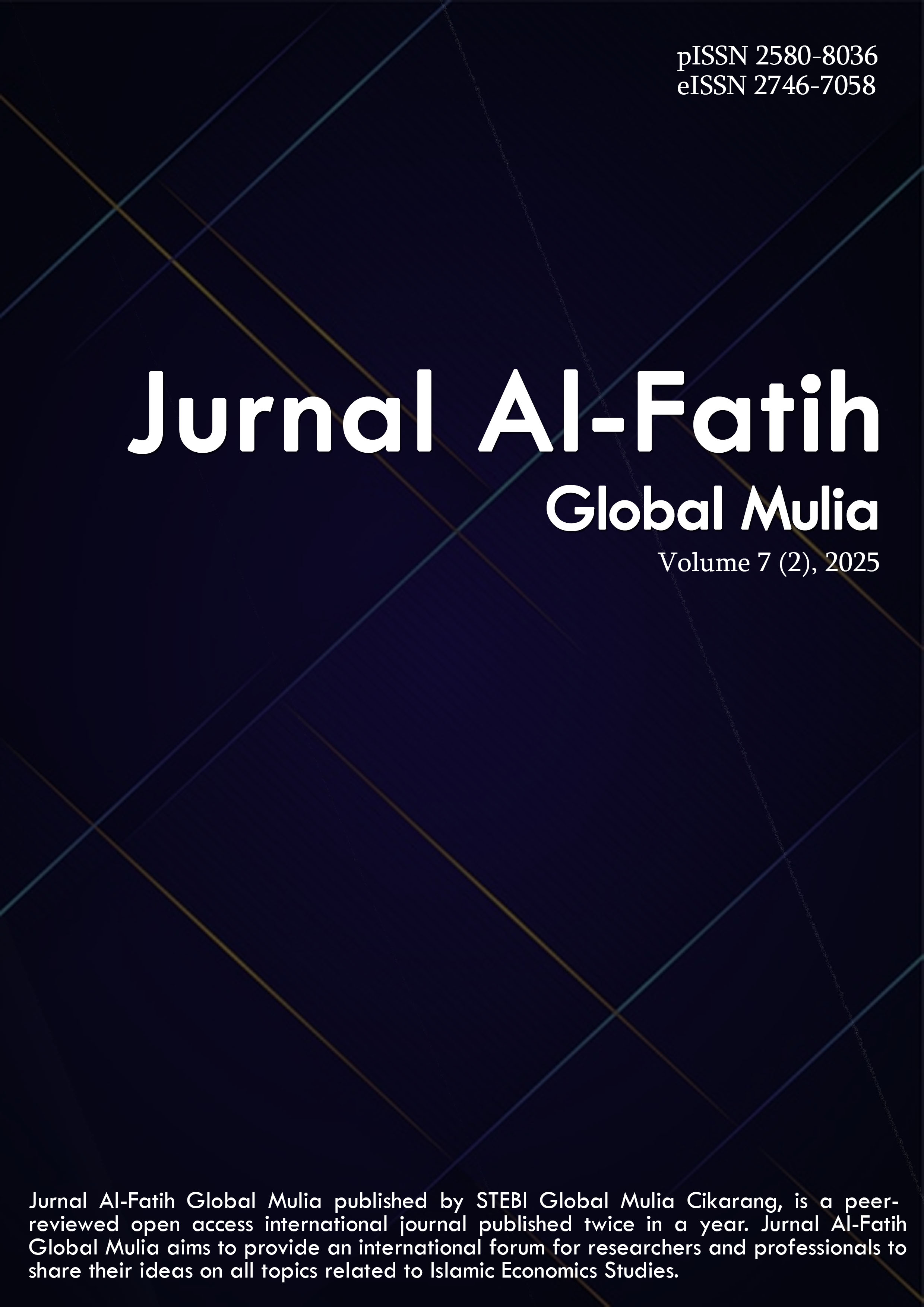 					View Vol. 7 No. 2 (2025): Jurnal Al Fatih Global Mulia
				